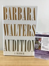 (SSG) BARBARA WALTERS Signed 2008 Hardcover 1st Ed Book 