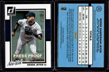 2014 Panini Donruss Baseball Press Proof #318 Derek Jeter /199