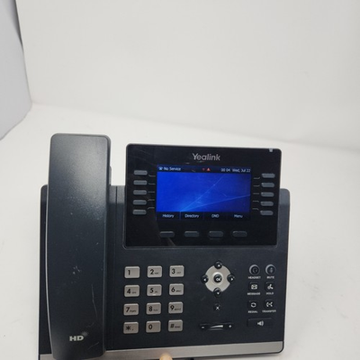 #ad Yealink SIP T46U Gigabit IP Business Phone No Power Adapter Or Stand $39.99