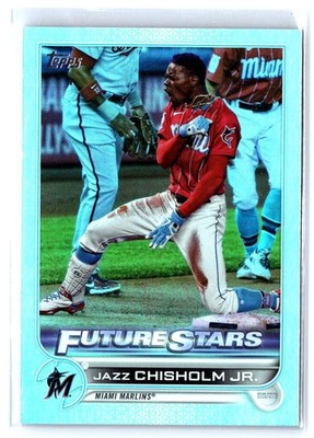 2022 Topps Jazz Chisholm Jr. Rainbow #6 Miami Marlins Rookie RC