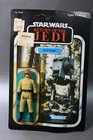 VINTAGE Star Wars AT-ST DRIVER FIGURE KENNER MOC ROTJ 77 Card Back