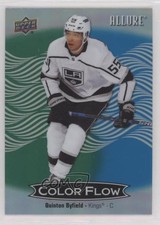 2024-25 Upper Deck Allure Color Flow Green Blue Quinton Byfield #CFL-46 z9v
