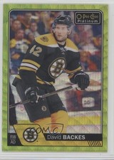 2016-17 O-Pee-Chee Platinum Emerald Surge 4/10 David Backes #32 z3c