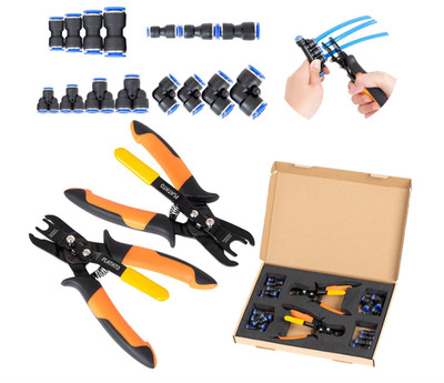 Push to Connect Fittings Air Line Disconnect Tool Kit Push Fitting Removal To...