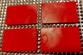 [Super Rare!] Cosmos Game Watch Type Eraser Set of 4