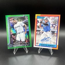 Agustin Ramirez RC Auto + Green /99 Rookie Debut 2025 Topps Update 