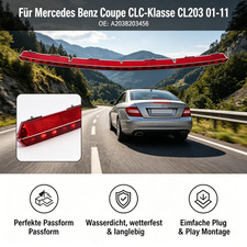 LED Rot A2038203456 3. Bremslicht Für Mercedes Benz Coupe CLC-Klasse CL203 01-11