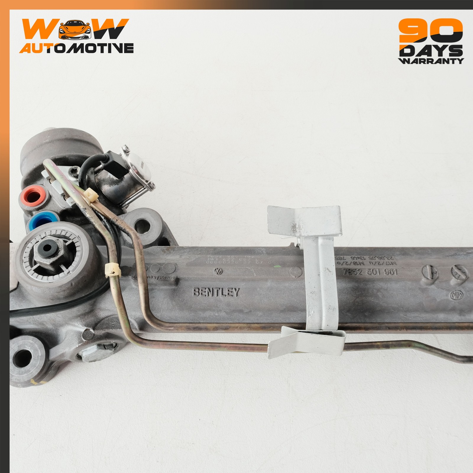 06-13 BENTLEY CONTINENTAL FLYING SPUR POWER STEERING GEAR RACK PINION OEM