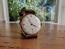 Zenith, orologio da polso in oro 18k vintage anni '60 Carica Manuale.