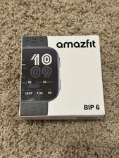 Amazfit Bip 6 Smart Watch 46Mm, 14 Day Battery, 1.97" AMOLED Display, Black