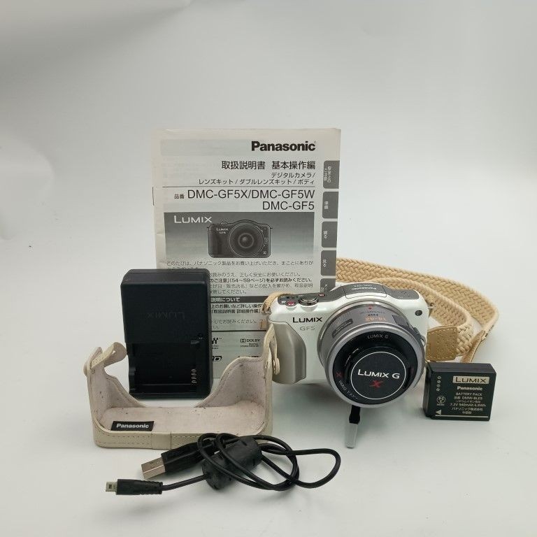 ★ パナソニック Panasonic LUMIX DMC-GF5 ホワイト Panasonic LUMIX DMC-GF5 White Digital SLR Camera | eBay