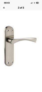 Modern Interior Door Handle Set With Latch