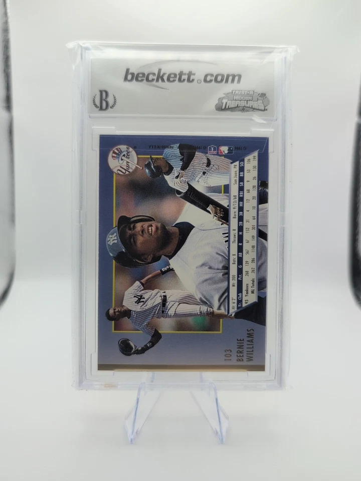 1994 Fleer Ultra - Bernie Williams #103 - Image 2 of 2