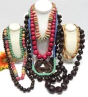 VINTAGE TO NOW BOHO THEMED FASHION /COSTUME JEWELRY NECKLACE LOT