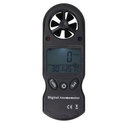 3-in-1 Portable Digital Anemometer Wind Speed Meter For Outdoor Enthusiasts