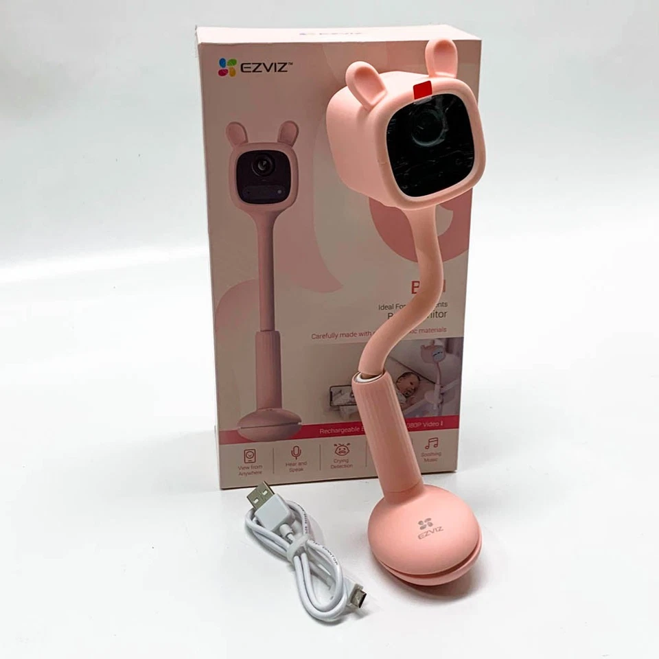 EZVIZ 1080P Kabelloser Video Babymonitor, Smart Babyphone mit Erkennung von