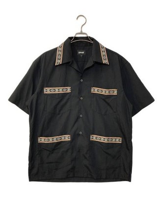 Schott                    TC CUBA SHIRT black 782-5123004