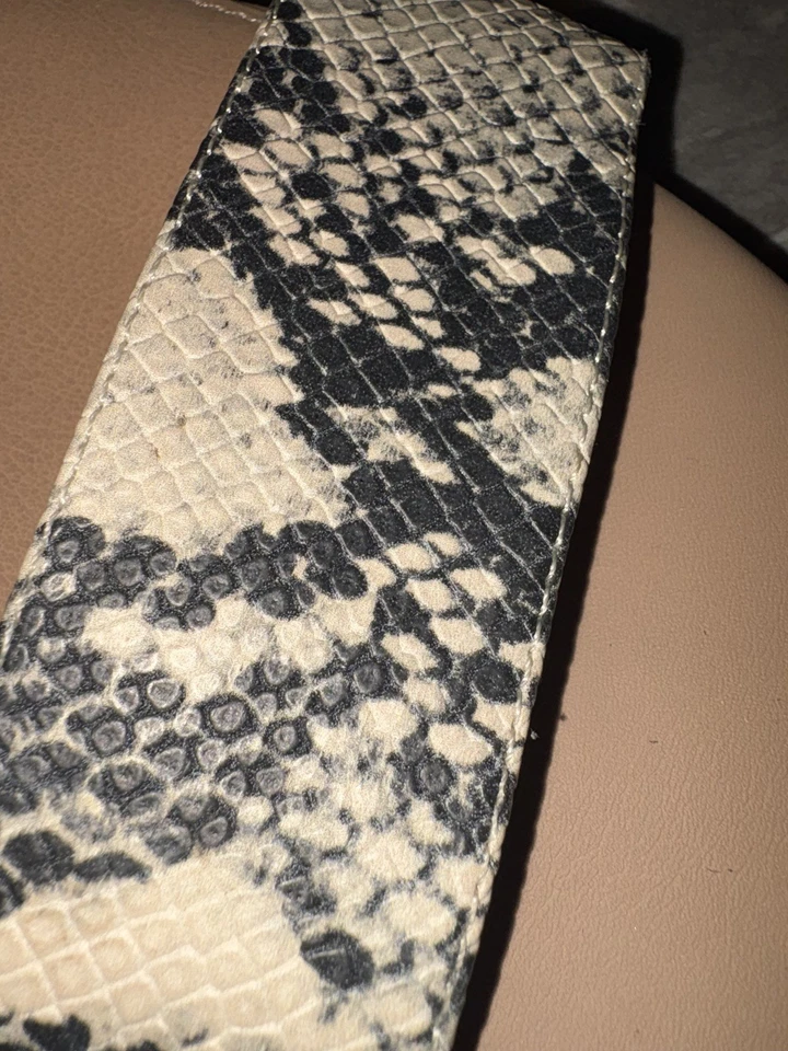 Torrid Women’s Cushioned Snake Print Stacked Heel Sandal Size 11  - Image 3 of 4