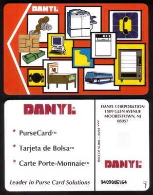 DANYL PurseCard Collage Design Appliances, Etc Smart Card With Chip Phone Card