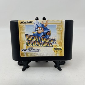Rocket Knight Adventures Sega Genesis Authentic CIB w/Registration & Poster EUC!