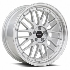 Vors Wheels Rim Vr8 18x8 5x110 Et35 73.1cb Silver Machine Lip Chrome Rivet