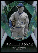 2022 Panini Prizm Draft Picks #BR-NM Nick Morabito Brilliance Silver