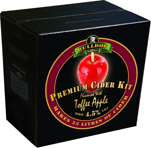 Bulldog Brews Toffee Apple Cider Kit 40 Pints Homebrew Cider Making Brewing