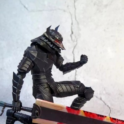Anime Figma 410 Berserk Guts Berserker Armor Ver. Action Figure