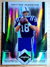 Peyton Manning /25 (MEM) 💎 2007 Limited Threads Prime - Refractor - Colts
