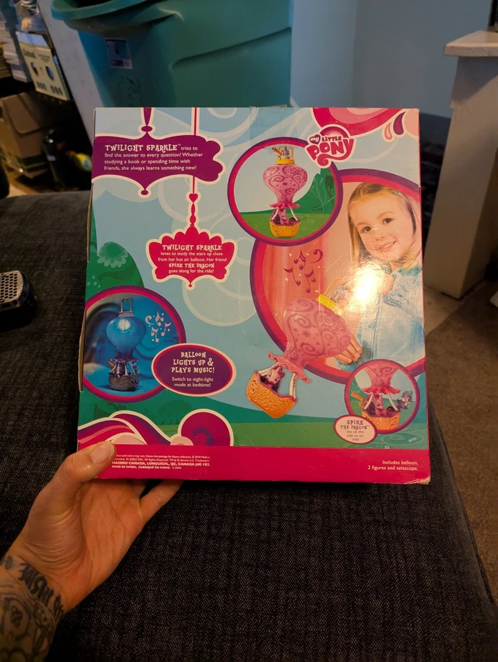My Little Pony Twilight Sparkle’s Twinkling Balloon Hasbro 2010 NUEVO EN CAJA Foto 2 de 4