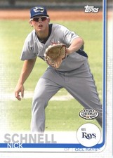 2019 Topps Pro Debut #77 Nick Schnell - BB