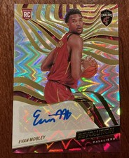 2021-22 Evan Mobley AUTO RC /100 Fractal Revolution Cavaliers Rookie 