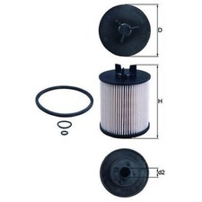 Kraftstofffilter für Audi A2 8Z0 | 24590215