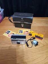 Vintage Kodak Instamatic 104 Camera - 1960's Era - Untested, Bag, Accessories