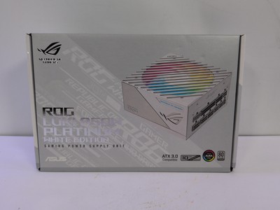 Asus Rog Loki Sfx-l 850w Platinum White Edition (fully Modular Power Supply, 80