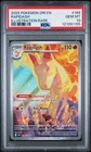 2025 POKEMON DRI EN-DESTINED RIVALS ILLUSTRATION RARE #189 RAPIDASH PSA 10