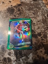 Panini Prizm WNBA Brittney Sykes Green Prizm #121 Washington Mystics 2025