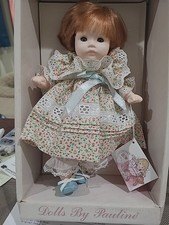 Vintage Dolls By Pauline "Party Time", 10" Porcelain Doll. In box, EUC.