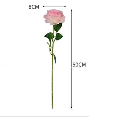 Einzelne Rose Blumendekoration für Zuhause Wohnzimmer und Hochzeit Party Einste