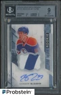 2015-16 UD Hockey Young Guns #115 Connor McDavid RPA RC Patch AUTO /199 BGS 9
