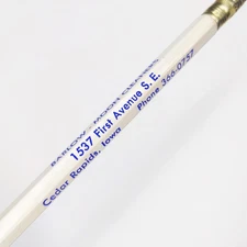c1970s Cedar Rapids, IA Barlow-Moon Center Advertising Pencil First Avenue IA G3