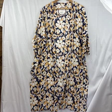 Sunshine & Rodeos Loungewear Womens One Size Fits Most Floral Long Side Slits