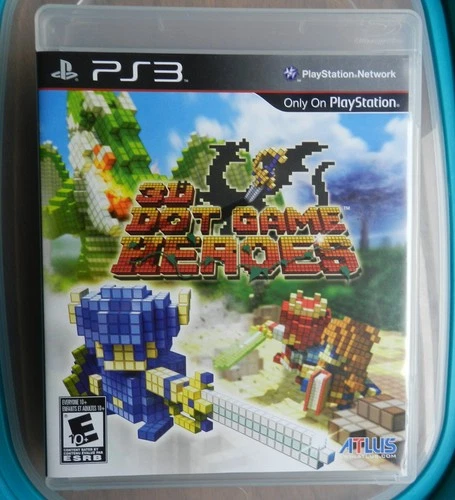 3D Dot Game Heroes (Sony PlayStation 3, 2010 COMPLETE CIB TESTED + FAST SHIPPING
