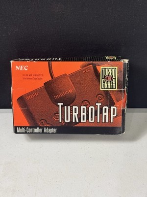 Open Box: NEC Turbo Grafx-16 TG16 TurboTap MultiTap Adapter HES-TAP-01 Authentic