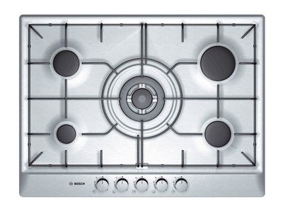 Gaskochfeld 70 cm 5 Brenner Bosch PCL755DIT