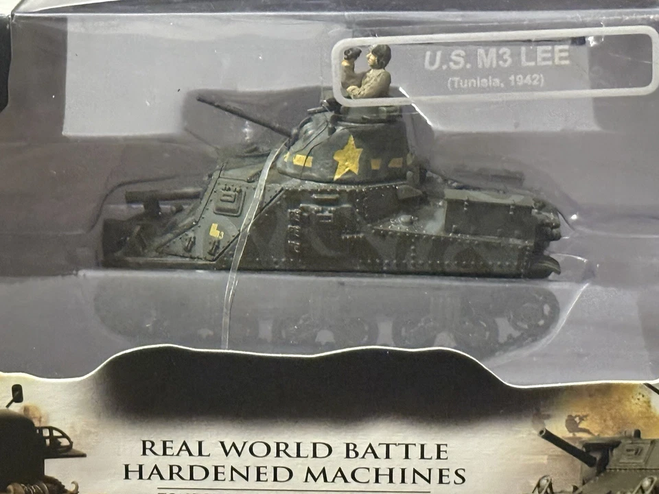 Forces of Valor 1:72 U.S. M3 Lee Tank, Tunisia 1942, No. 85052, New & Sealed - Image 2 of 4