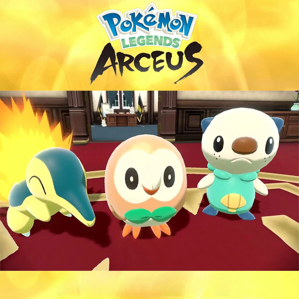 Pokémon Legends: Arceus - Qual o melhor starter - Cyndaquil