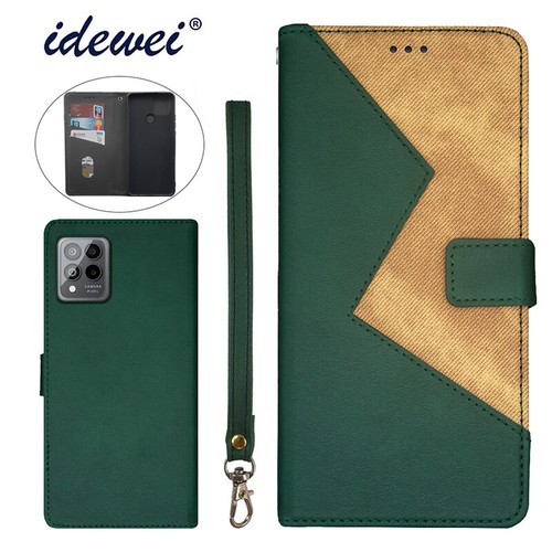 T-Mobile Revvl 6X Pro Flip Case Shockproof Leather Wallet Phone Case Stand Cover - Picture 34 of 77