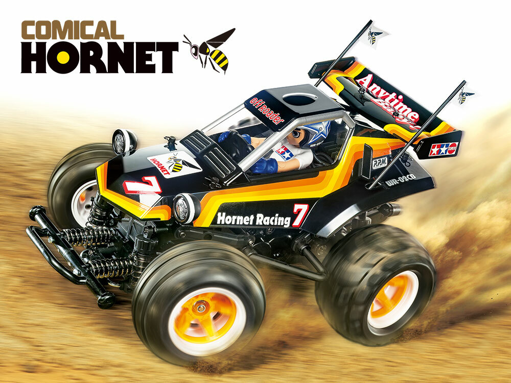 Tamiya 58666 1/10 Scale RC WR-02CB Wheelie Chassis Comical Hornet