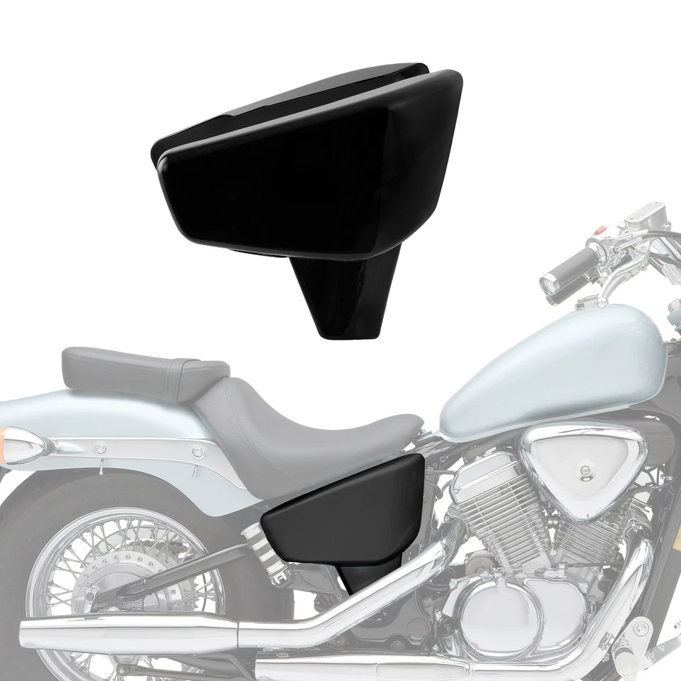 Battery Side Fairing Cover Fit For Honda Shadow VT600 VLX 600 1999-2007 2006 05 - Image 2 of 4